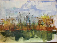 Spring Pond Reeds - by Susan Graham